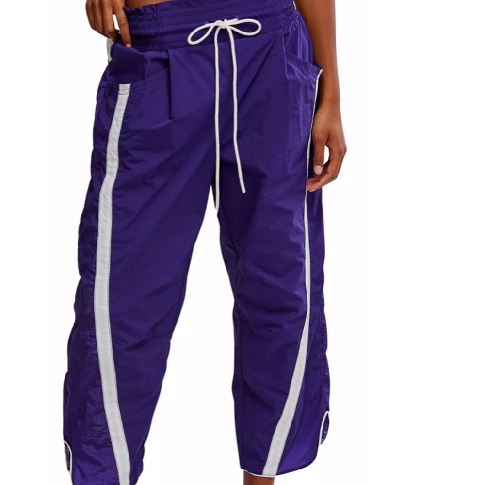 FP Movement Women's Champ Is Here Pants Dark Amythest Medium NWT!